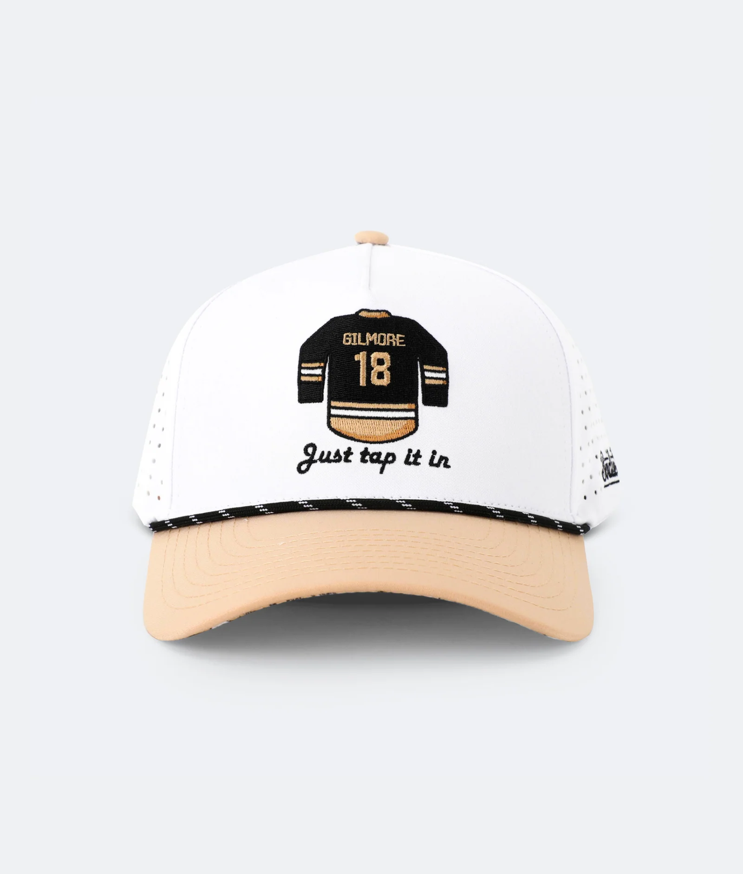 BirdieBoss - Gilmore 18 Hat White
