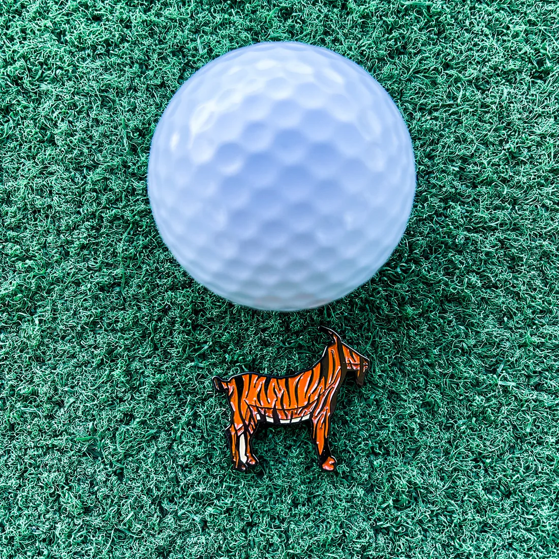 Tiger G.O.A.T - Ball Marker