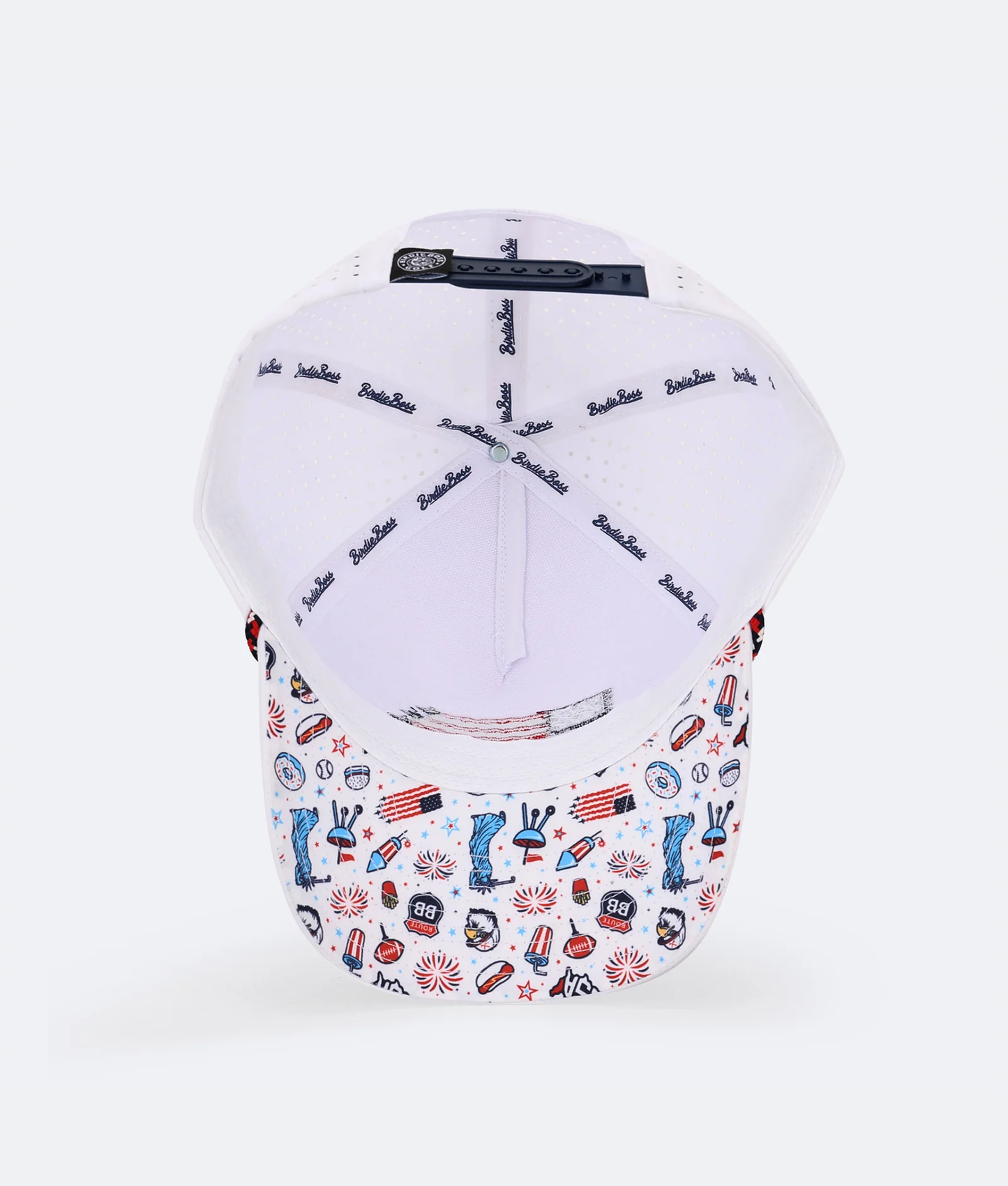 USA Hat - White - BirdieBoss