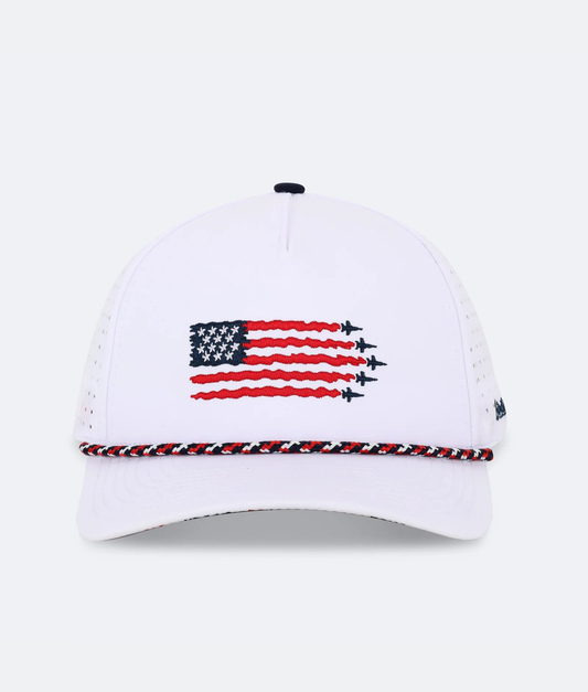 USA Hat - White - BirdieBoss