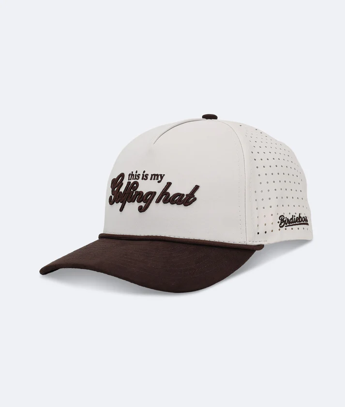 This is My Golfing Hat - Brown - BirdieBoss