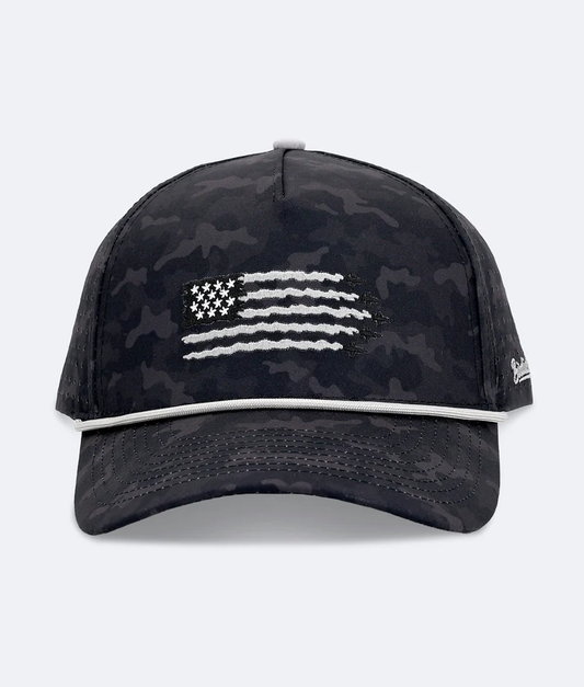 USA Hat - Black Camo - BirdieBoss