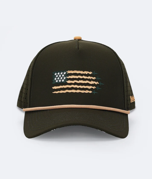 USA Hat - Green - BirdieBoss